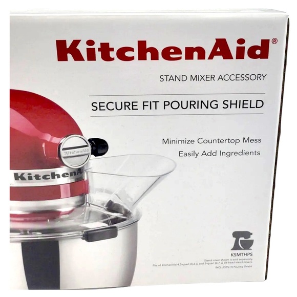 KitchenAid Kitchen Kitchenaid Secure Fit Pouring Shield Fits 45qt